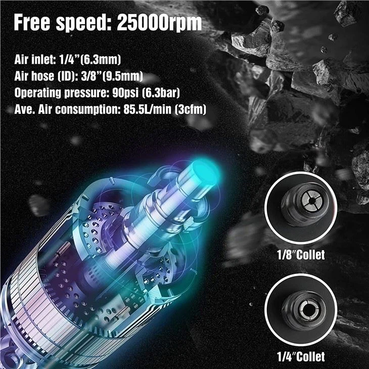 1/4-Inch Air Die Grinder