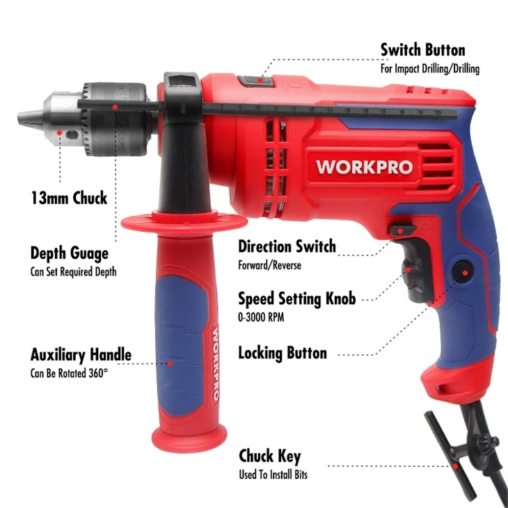 13mm CORDED IMPACT DRILL