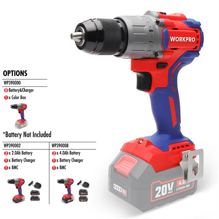 20V 13MM BRUSHLESS DRILL