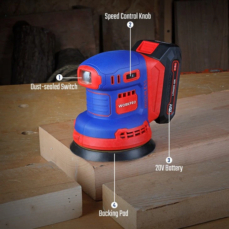 20V BRUSHLESS ORBITAL SANDER suppliers