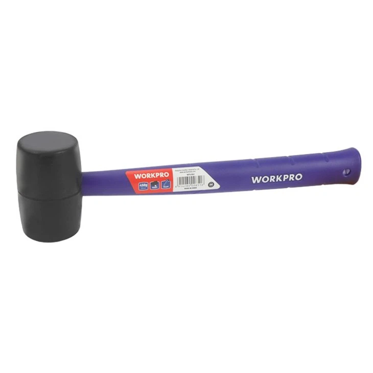 450G (16OZ) RUBBER MALLET HAMMER