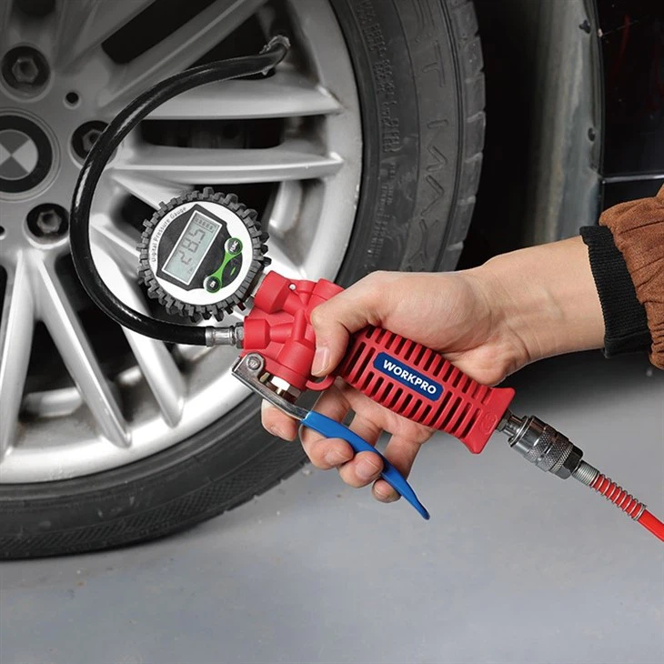 AIR TIRE INFLATING GUN（LCD)