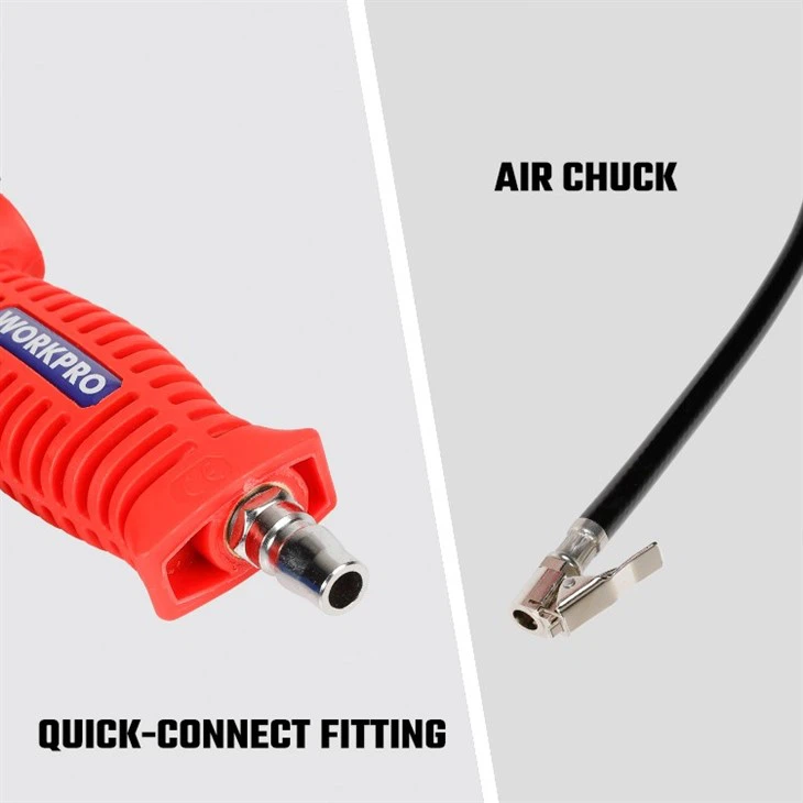 AIR TIRE INFLATING GUN（LCD)