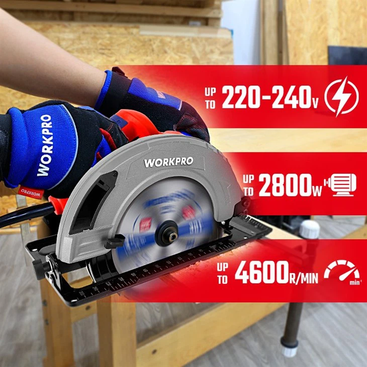 WORKPRO 235mm PROFESSIONAL CIRCULAR SAW price