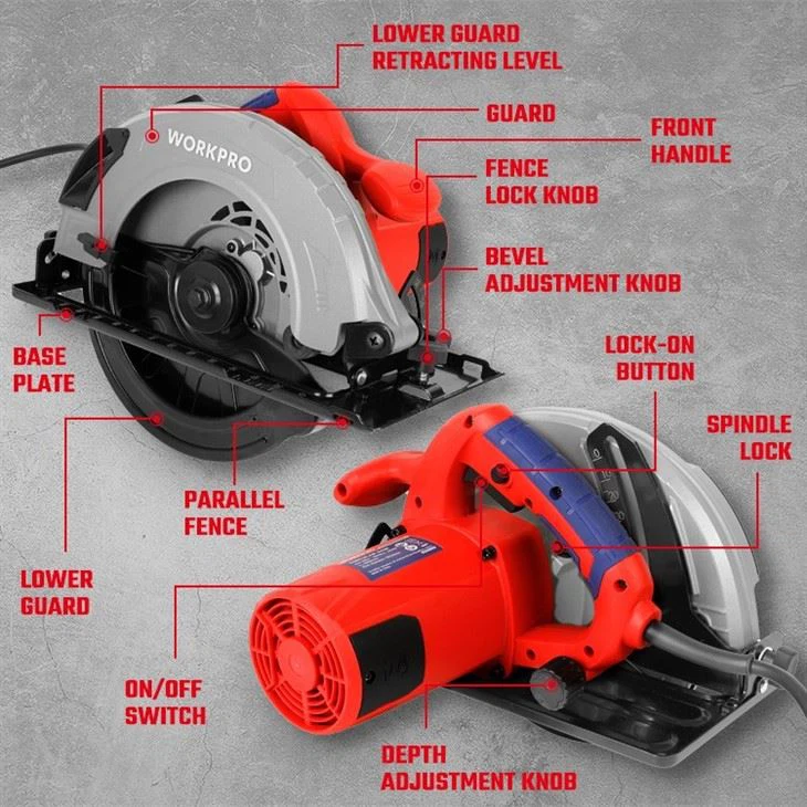WORKPRO 235mm PROFESSIONAL CIRCULAR SAW suppliers